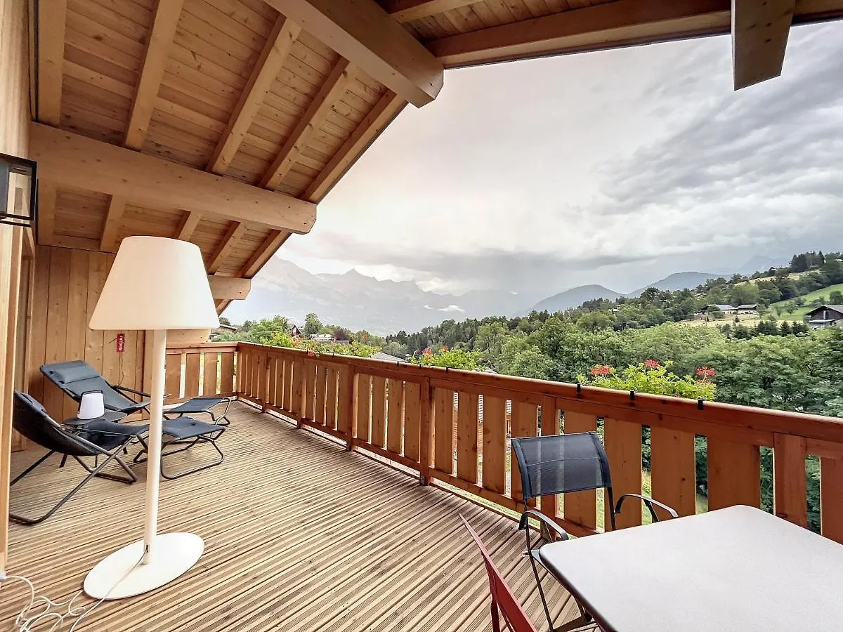 Appartement Neuf Avec Vue Mont Blanc, Parking Et Wifi A Combloux - Fr-1-560-113 0*,
